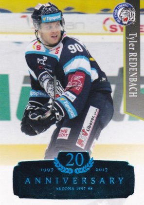 Hokejová karta Tyler Redenbach  OFS 17/18 S.II. Blue RETRO