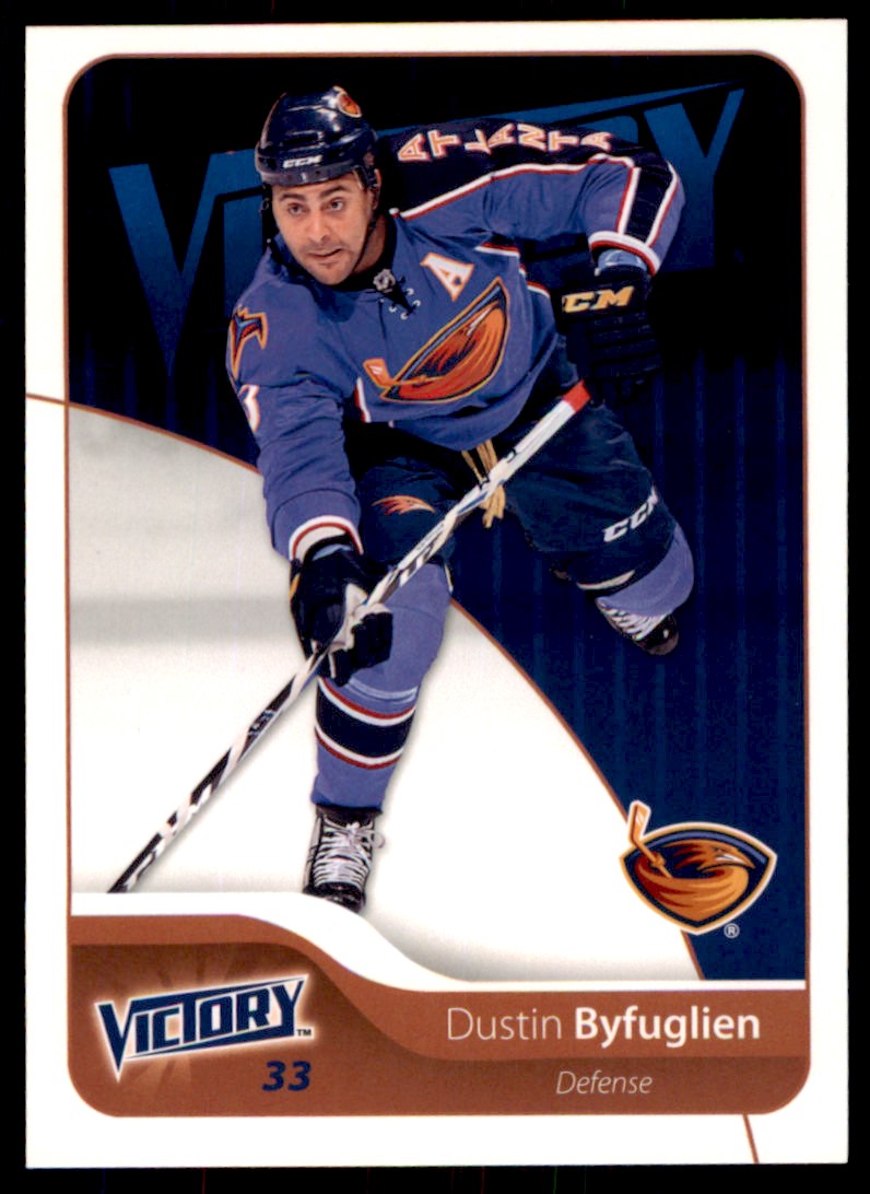 Hokejová karta Dustin Byfuglien Upper Deck Victory 2011-12 řadová č. 9