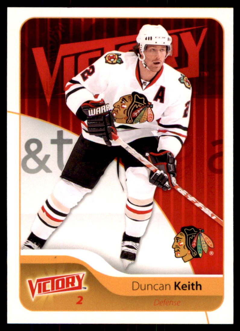 Hokejová karta Duncan Keith Upper Deck Victory 2011-12 řadová č. 46