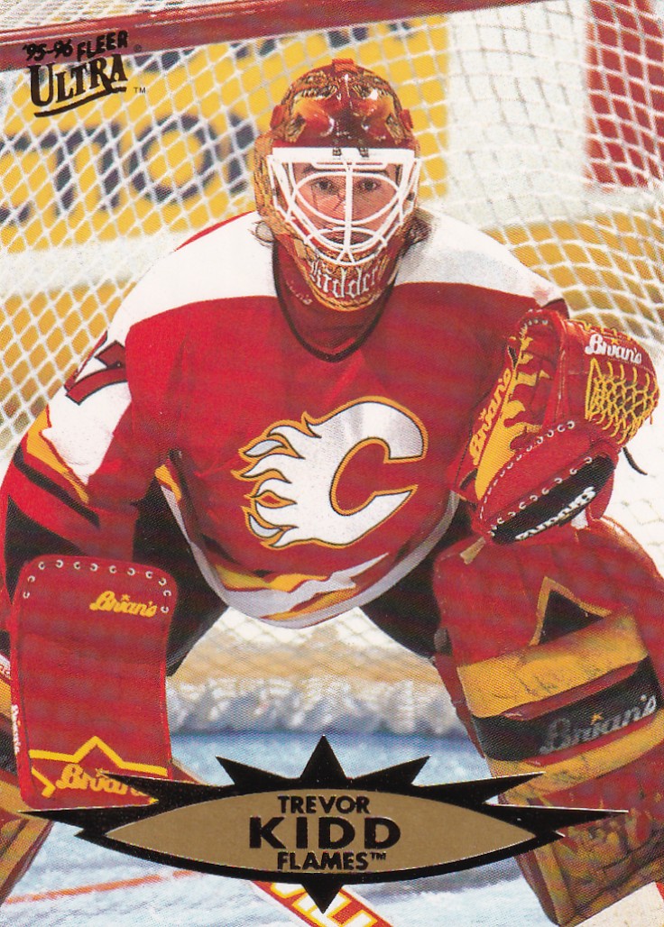 Hokejová karta Trevor Kidd Fleer Ultra 1995-96 řadová č. 26