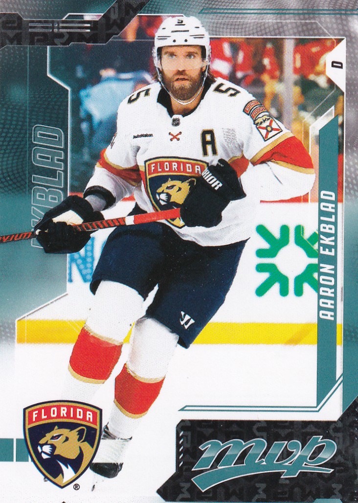 Hokejová karta Aaron Ekblad UD MVP 2026-27 řadová č.33