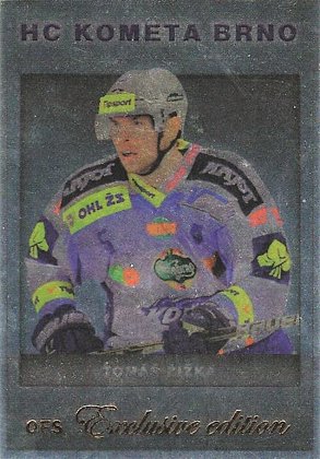 Hokejová karta Tomáš Žižka OFS Exclusive Gold