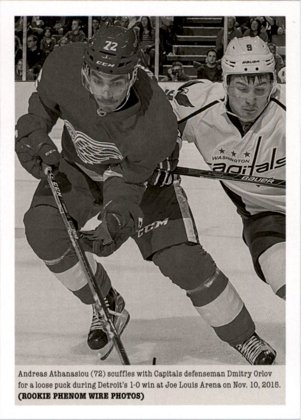 Hokejová karta Andreas Athanasiou UD Portfolio 2015-16 Phenom Wire Photos č. 306