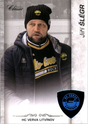 Hokejová karta Jiří Šlégr OFS 17/18 S.II. Blue