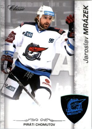Hokejová karta Jaroslav Mrázek OFS 17/18 S.II. Blue