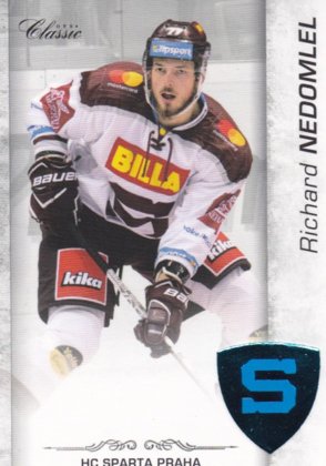 Hokejová karta Richard Nedomlel OFS 17/18 S.II. Blue