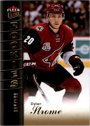 Hokejová karta Dylan Strome Fleer Showcase 2016-17 Rookies limit /599 č. U12