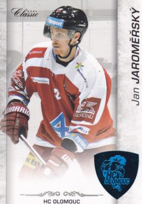 Hokejová karta Jan Jaroměřský OFS 17/18 S.II. Blue