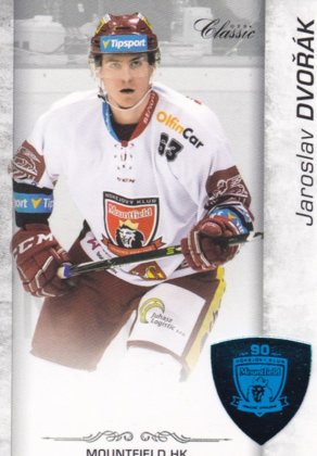 Hokejová karta Jaroslav Dvořák OFS 17/18 S.II. Blue