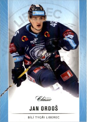 hokejová karta Jan Ordoš OFS 16/17 S.2 Blue