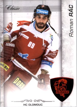 Hokejová karta Roman Rác OFS 17/18 S.II. Red 