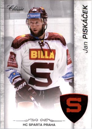 Hokejová karta Jan Piskáček OFS 17/18 S.II. Red