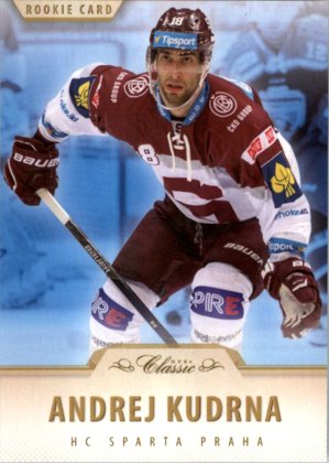 Hokejová karta Andrej Kudrna OFS 2015-16 Série 1 Blue