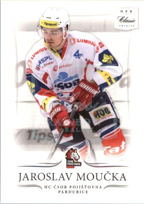 hokejová karta Jaroslav Moučka OFS 14-15 Série II. Rainbow