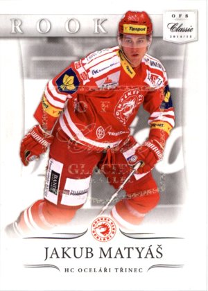 hokejová karta Jakub Matyáš OFS 14/15 Glacier S.II