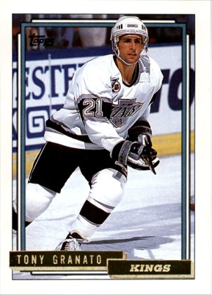  hokejová karta Tony Granato Topps 1992-93 Gold č. 242