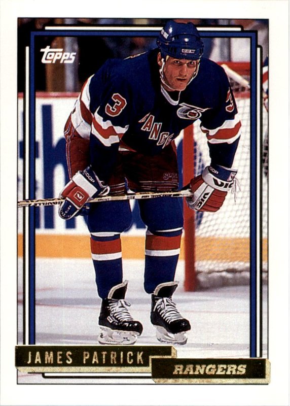  hokejová karta James Patrick Topps 1992-93 Gold č. 71