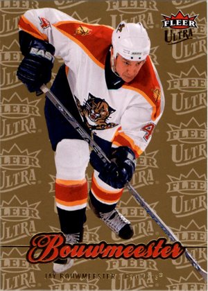 hokejová karta Jay Bouwmeester Ultra Fleer 2007-08 Gold Medallion č. 115