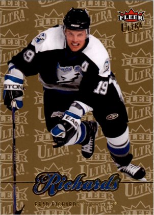 hokejová karta Brad Richards Ultra Fleer 2007-08 Gold Medallion č. 19