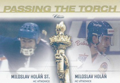 hokejová karta Miloslav Holáň st. / Miloslav Holáň OFS 16-17 Passing the Torch