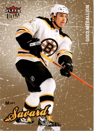 hokejová karta Marc Savard Ultra Fleer 2008-09 Gold Medallion č. 8