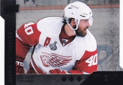 hokejová karta Henrik Zetterberg Upper Deck Black Diamond 2009-10 DIE CUT