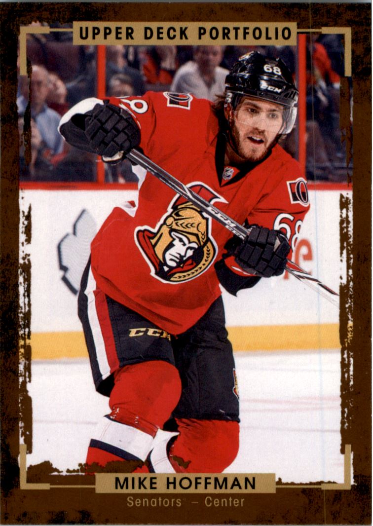 Hokejová karta Mike Hoffman UD Portfolio 2015-16 č. 94