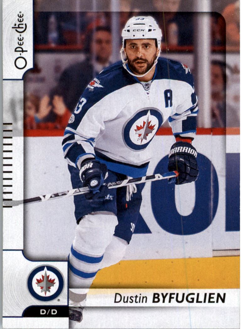 Hokejová karta Dustin Byfuglien OPC 2017-18 řádová č. 366