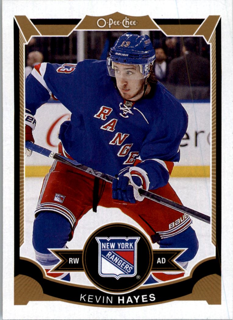 Hokejová karta Kevin Hayes OPC 2015-16 řadová karta č. 104