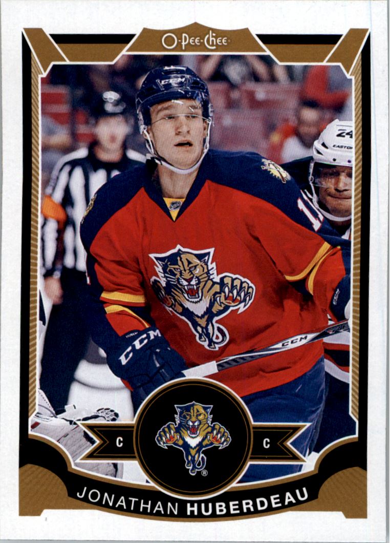 Hokejová karta Jonathan Huberdeau OPC 2015-16 řadová karta č. 473