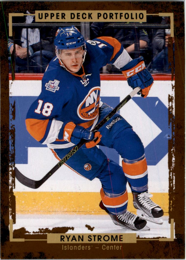 hokejová karta Ryan Strome Upper Deck Portfolio 2015-16