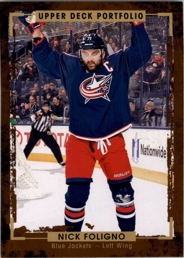 hokejová karta Nick Foligno Upper Deck Portfolio 2015-16 č.13