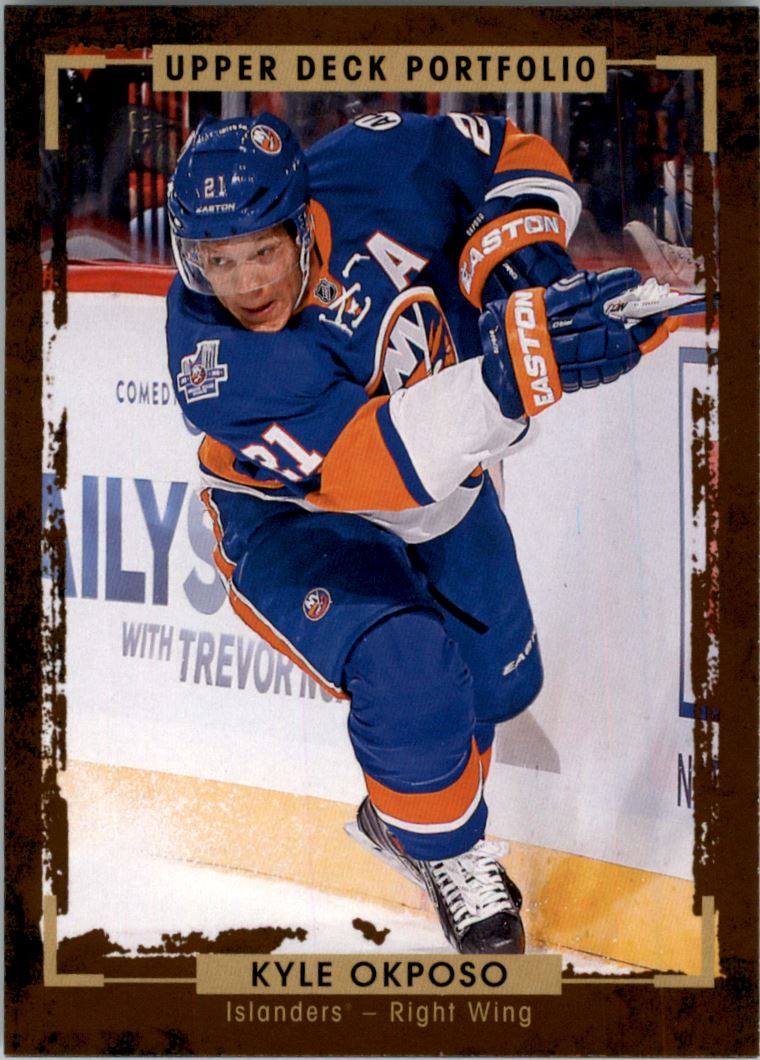 hokejová karta Kyle Okposo Upper Deck Portfolio 2015-16 č.54