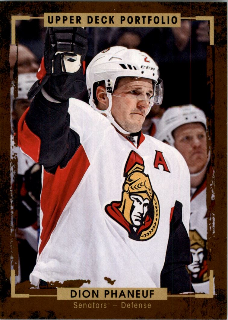 hokejová karta Dion Phaneuf Upper Deck Portfolio 2015-16 č.55