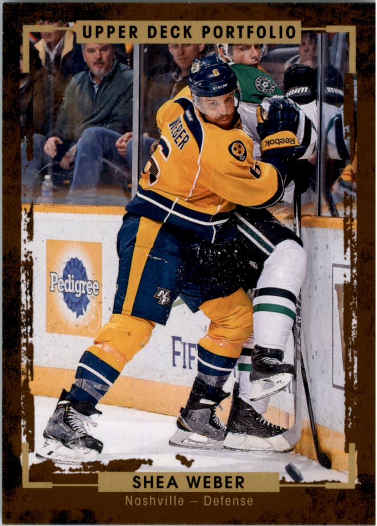 hokejová karta Shea Weber Upper Deck Portfolio 2015-16 č.65