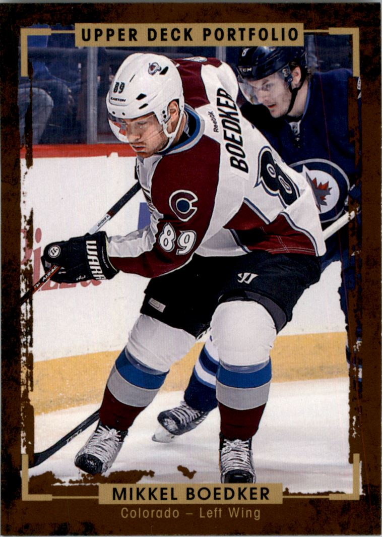 hokejová karta Mikkel Boedker Upper Deck Portfolio 2015-16 č.69