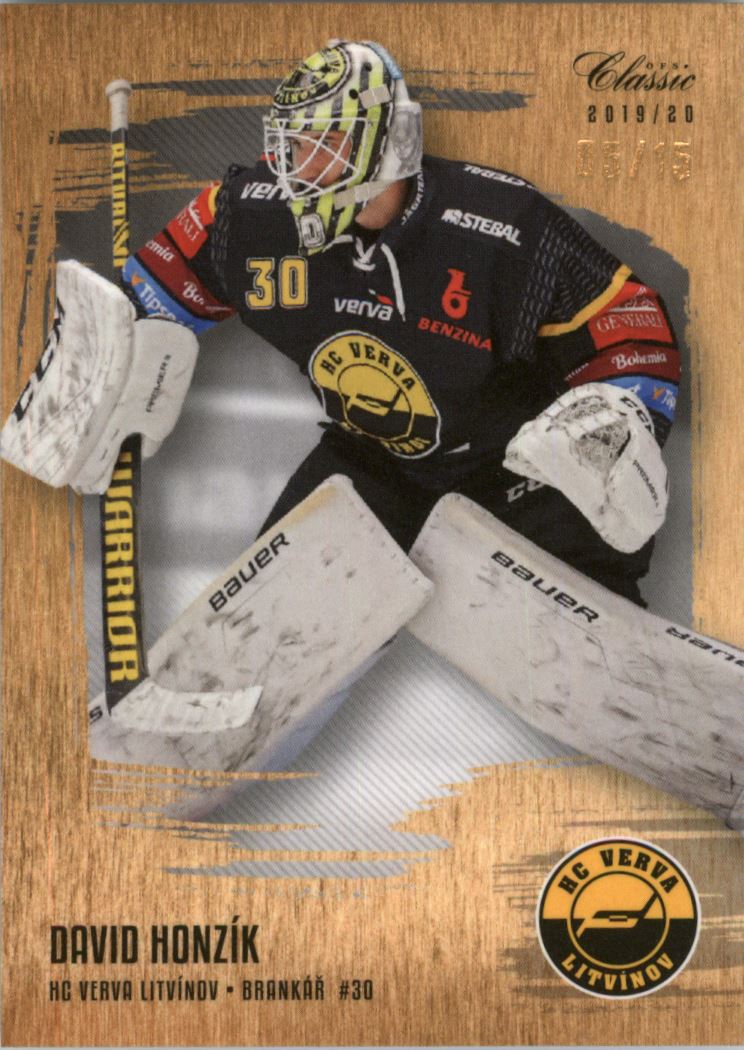 David Honzík OFS 2019-20 Série 1 Gold Sand /15