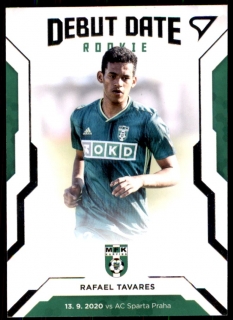 Fotbalová karta Rafael Tavares Fortuna Liga 20-21 Série 2 Debut Date /199