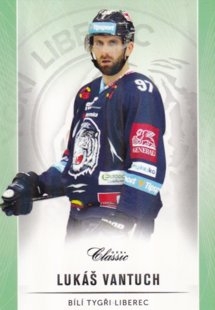 hokejová karta Lukáš Vantuch OFS Classic 16/17 S. II. Emerald