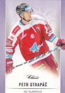 hokejová karta Petr Strapáč OFS Classic 16/17 S. II. Purple 
