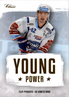 hokejová karta Filip Pyrochta OFS 20019-20 s1 YOUNG POWER 