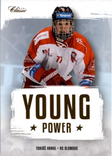 hokejová karta Tobiáš Handl OFS 20019-20 s1 YOUNG POWER 