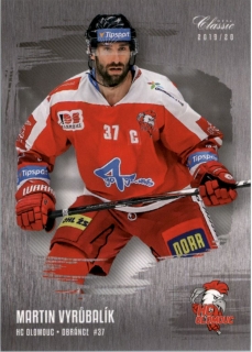 Hokejová karta Martin Vyrůbalík OFS 2019-20 Série 1 Sliver č. 102