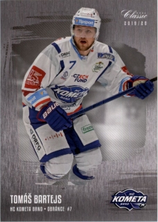 Hokejová karta Tomáš Bartejs OFS 2019-20 Série 1 Sliver č. 56