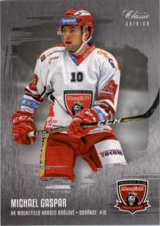 Hokejová karta Michael Gaspar OFS 2019-20 Série 1 Sliver č. 76