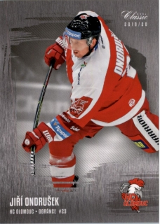 Hokejová karta Jiří Ondrášek OFS 2019-20 Série 1 Sliver č. 98