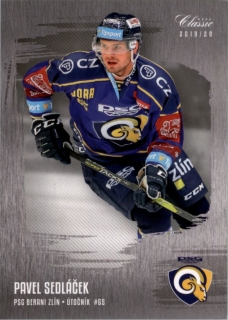Hokejová karta Pavel Sedláček OFS 2019-20 Série 1 Sliver č. 159