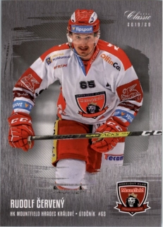 Hokejová karta Rudolf Červený OFS 2019-20 Série 1 Sliver č. 82