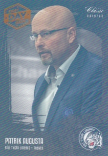 Hokejová karta Patrik Augusta OFS 2019-20 Série 1 First Day Issue