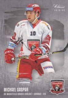 hokejová karta   Michael Gaspar OFS 2019-20 serie 1 SILVER